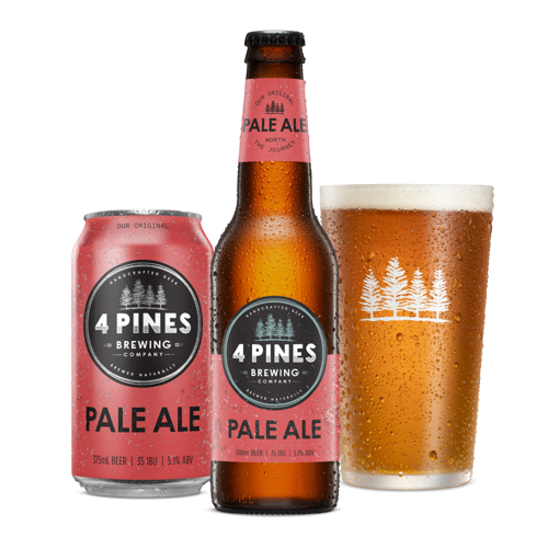 4 pines american pale ale alcohol content